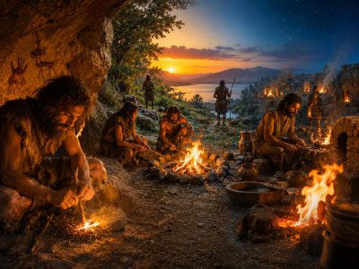 The history of human’s discovery of fire